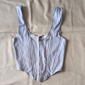 Stylish Gray Women's Top